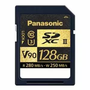 Panasonic Carte m�moire 128 Go SDXC 280/250 UHS-II V90 CL10