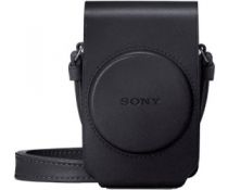 Housse en cuir LCS-RXG pour Sony RX100 à RX100 V