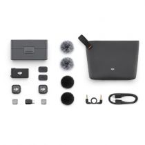 DJI MIC 3 (2 Émetteurs TX + 1 Récepteur RX + Boitier de recharge)