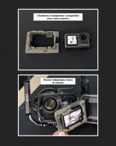 AOI Caisson universel pour cam&eacute;ra Gopro DJI Insta360 action cam UH-ACT