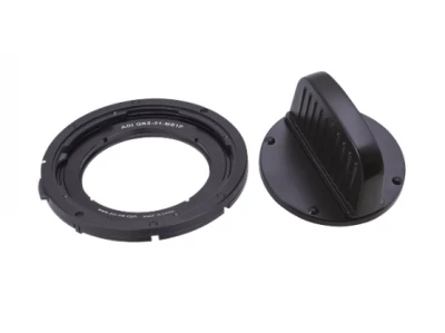 AOI Syst�me de fixation rapide 01 : embase pour ports plats filet�s M67