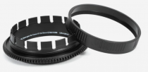 Bague de zoom nauticam cmef815-z pour adaptateur canon ef-eos m et 8-15 mm f4 fisheye usm