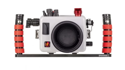 Bo�tier sous-marin 200DLM/D pour Canon EOS R10 [Mise � jour fibre optique]