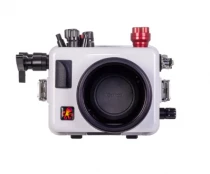 Bo&icirc;tier sous-marin 200DLM/D pour Canon EOS R10 [Mise &agrave; jour fibre optique]