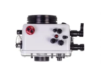 Bo&icirc;tier sous-marin 200DLM/D pour Canon EOS R10 [Mise &agrave; jour fibre optique]