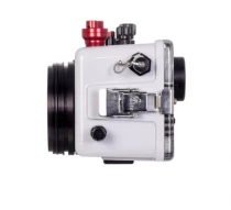 Bo&icirc;tier sous-marin 200DLM/D pour Canon EOS R10 [Mise &agrave; jour fibre optique]