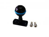 Boule 25 mm pour poignee avec vis nauticam