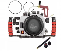 Caisson &eacute;tanche 200DL pour Sony a1, a7S III (version Deluxe) avec poign&eacute;es, pompe &agrave; vide et prise de chargement USB-C.