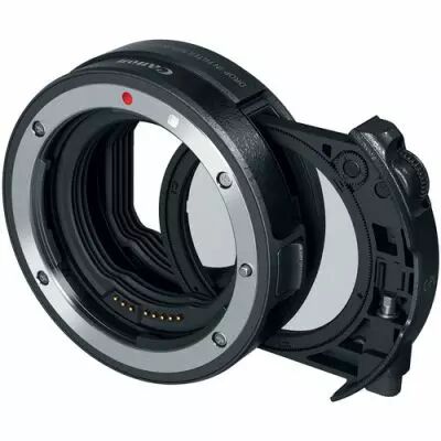 CANON Bague d\'adaptation pour monter des objectifs EF sur boitiers EOS R avec Filtre ins�rable Polarisant Circulaire