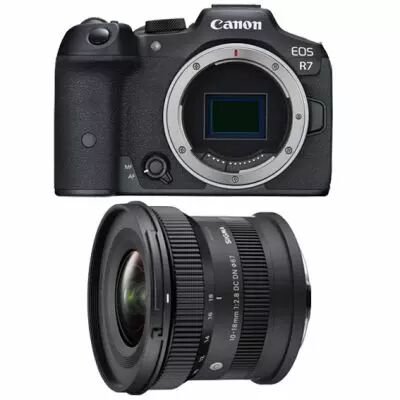 Canon R7 avec Sigma 10-18