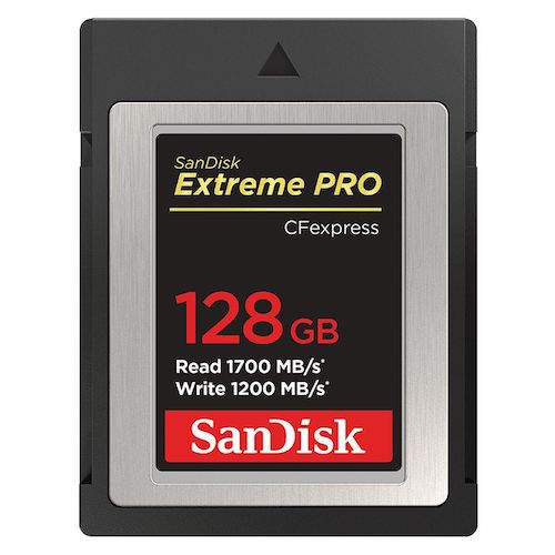 Carte CFExpress SanDisk 128 Go Extreme PRO Type B