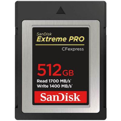 Carte CFExpress SanDisk 512 Go Extreme PRO Type B