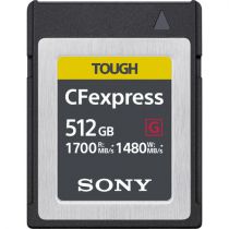 Carte mémoire CFexpress Type B TOUGH de 512 Go de Sony