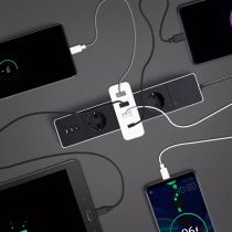 CHARGEUR rapide 4 ports (1 USB-C + 3 USB: