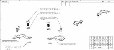 Ensemble de support de poign�e Nauticam pour NAD7000 / D7000V