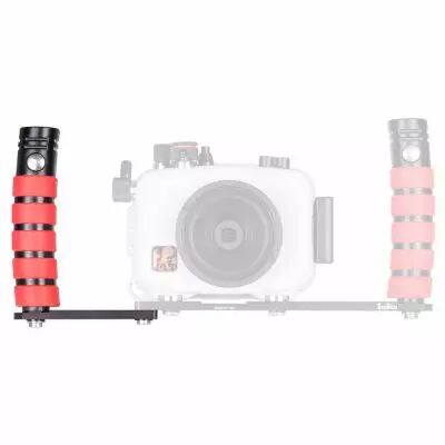 Extension de platine ikelite Action II avec poign�e droite pour bo�tiers compacts