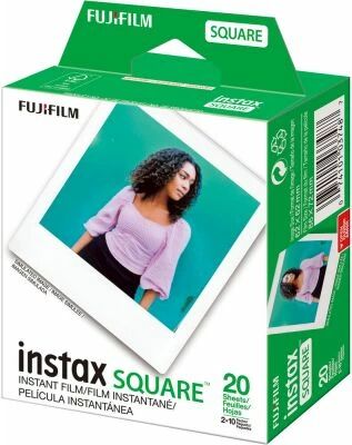 FUJIFILM Film Instax Square Blanc (2X10Poses)