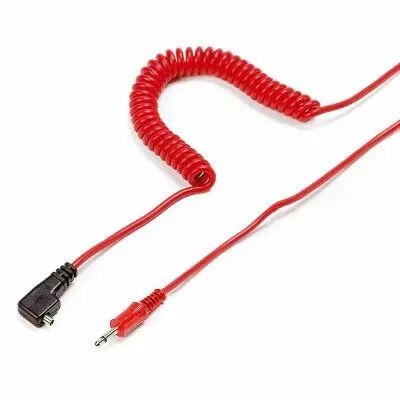 Godox C�ble Synchro Flash 10m PC/Jack 3,5mm rouge