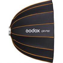 Godox P90 Softbox Parabolique (35,4\ ) à ouverture rapide