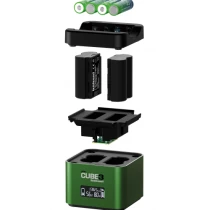 HAHNEL ProCube3 Chargeur Double pour FUJIFILM