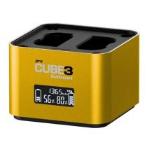 HAHNEL ProCube3 Chargeur Double pour Nikon