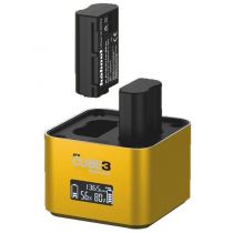 HAHNEL ProCube3 Chargeur Double pour Nikon