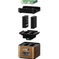 HAHNEL ProCube3 Chargeur Double pour Olympus / OM SYSTEM