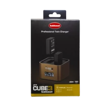 HAHNEL ProCube3 Chargeur Double pour Olympus / OM SYSTEM