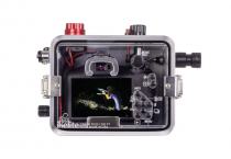 Ikelite Caisson étanche 200DLM/D pour Canon EOS R100 [Mise à jour fibre optique]