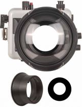 Ikelite caisson étanche pour Canon EOS R100 avec dôme, bague zoom et anti reflet
