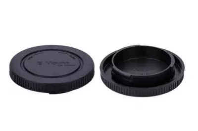 JJC - Lot de 2 bouchons boitier et arri�re objectif - SONY FE 