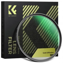K&F CONCEPT Filtre Diffusion Gold-Mist 1/2 49mm - Nano-Xcel