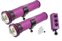 Keldan kit télécommande RC1 et 2x 18XR 30000 lumens