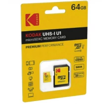 Kodak Carte m&eacute;moire 128GO Micro SD UHS-I U1 V10 A1