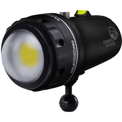 Lampe de plongée Light & Motion SOLA Pro Video 15000 avec port dôme