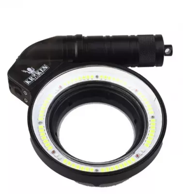 Lampe vid�o sous-marine Kraken Ringlight 3000 V2 WRGBU