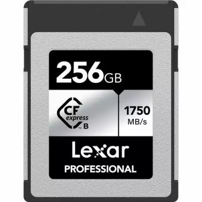 Lexar Carte 256GB Professional CFexpress Type B SILVER Series