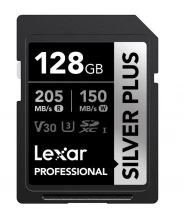 LEXAR Carte m&eacute;moire 128Go Silver Plus UHS-1 V30 205/150