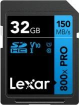 Lexar Carte m&eacute;moire 32 Go 800x SDHC UHS-I