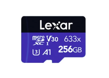 LEXAR MICRO SD 633X BLUE 256GB CLASS 10 U1