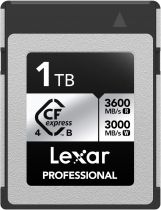 LEXAR PRO CFEXPRESS SILVER TYPE B 1TB 3600/W3000MB/S