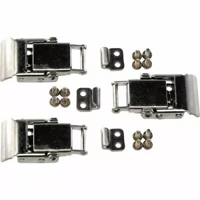 Loquets de fermeture de rechange Aquatica 3 avec mat�riel d\'installation pour bo�tier DSLR sous-marin