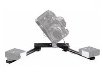 Manfrotto 330B, rail pour flash macro