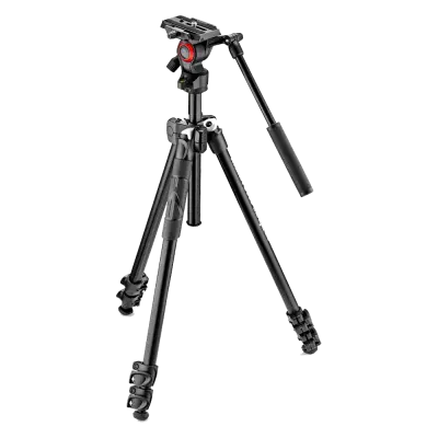 MANFROTTO MK290LTA3-V Tr�pied 290 Light avec Rotule Fluide Befree Live