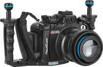 Nauticam caisson Pro pack pour Canon R50 avec zoom RF-S 18-45mm F4.5-6.3 IS