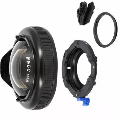 Nauticam WWL-C 130 Degr� avec baionnette pour caisson Olympus PT059/PT058