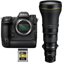 Nikon Z9 avec Z 800mm f/6,3 et carte CF 128