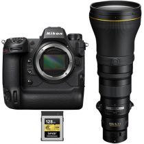 Nikon Z9 avec Z 800mm f/6,3 et carte CF 128