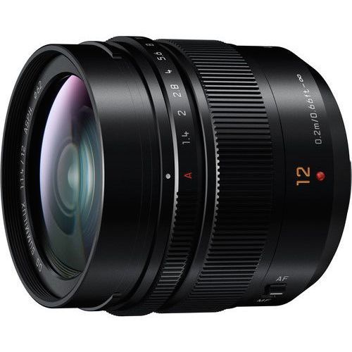 Objectif Panasonic 12mm f/1.4 Leica DG Summilux ASPH