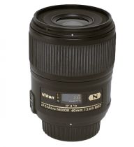 Occasion Nikon AF-S 60 mm f/2,8 G ED Macro